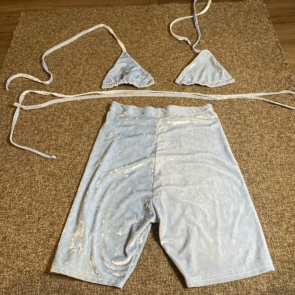 Two piece velvet set